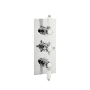 Triple Thermostatic Shower Valve Chrome 190 150 162