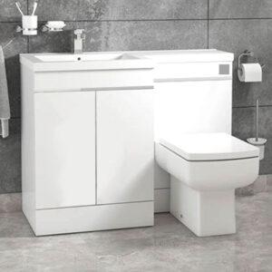 Wavelock Left Hand Cabinet & WC Unit