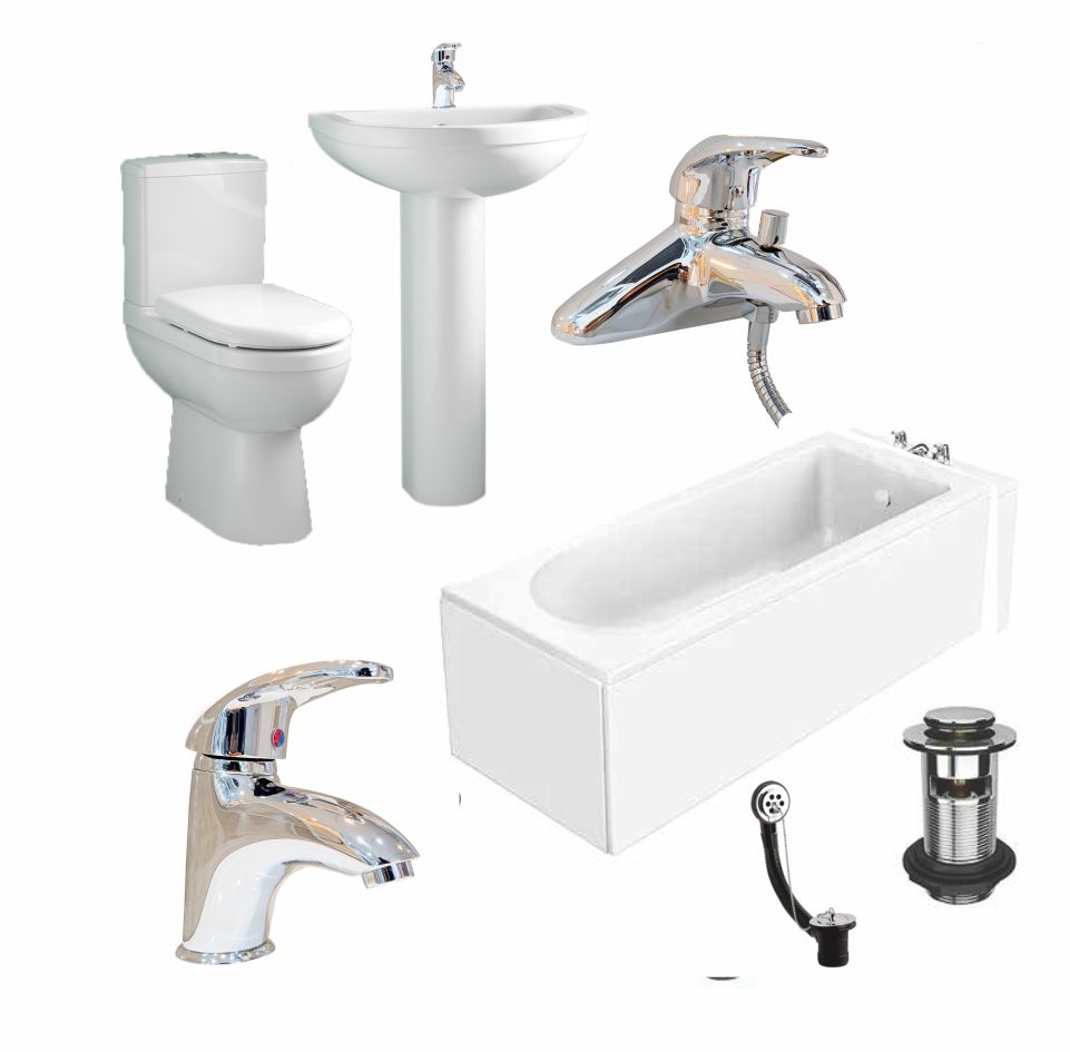 Sonia 1700 x 700 Bathroom Set