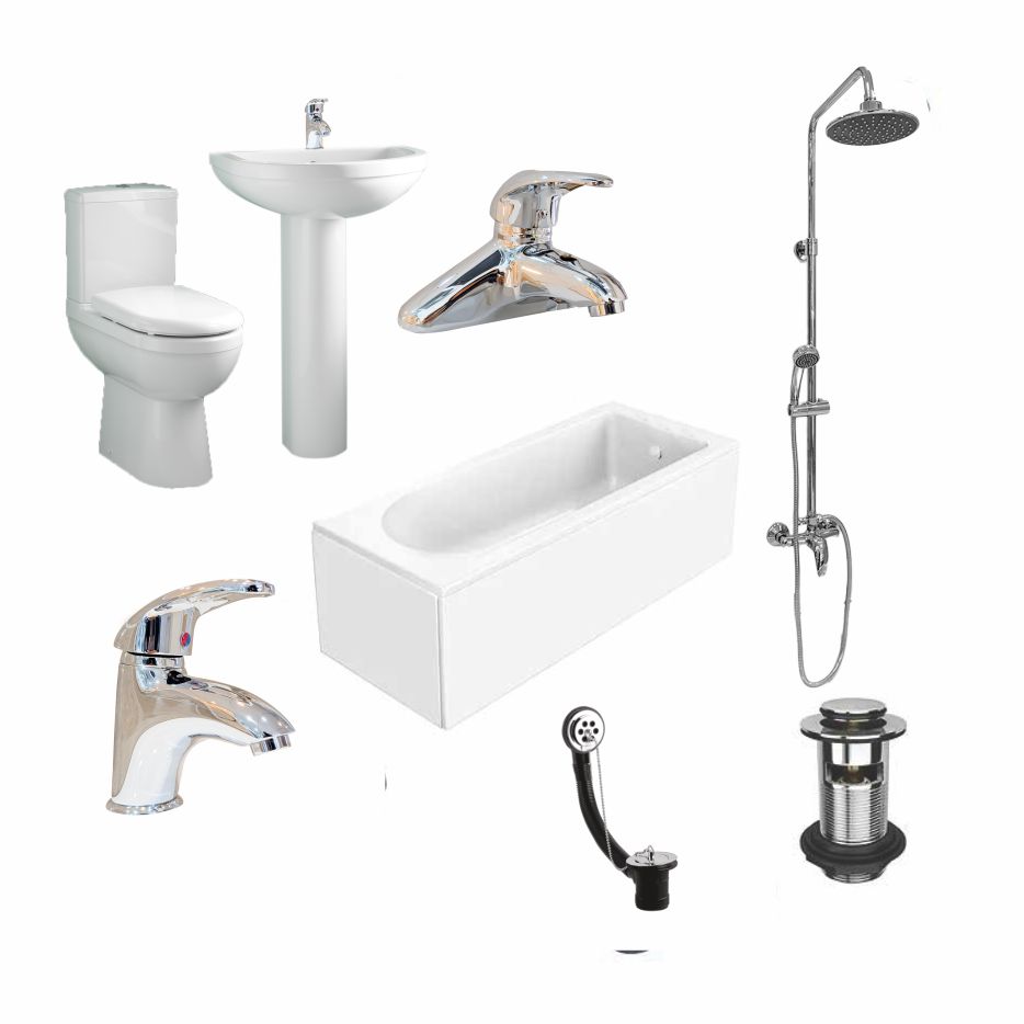 Sonia Shower Suite 1700 x 700 Bathroom Set
