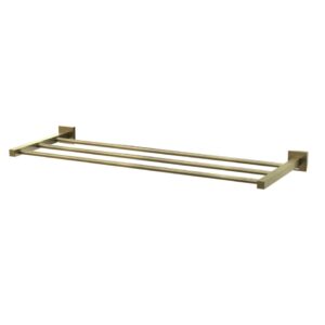 Jaquar Kubix Prime Towel Shelf 600mm Long without Lower Hangers, Stainless Steel