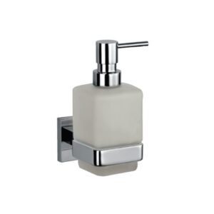 Jaquar Kubix Prime Soap Dispenser, Glass Bottle