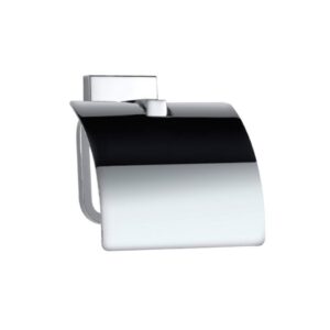Jaquar Kubix Prime Toilet Paper Holder with Stainless Steel Cover