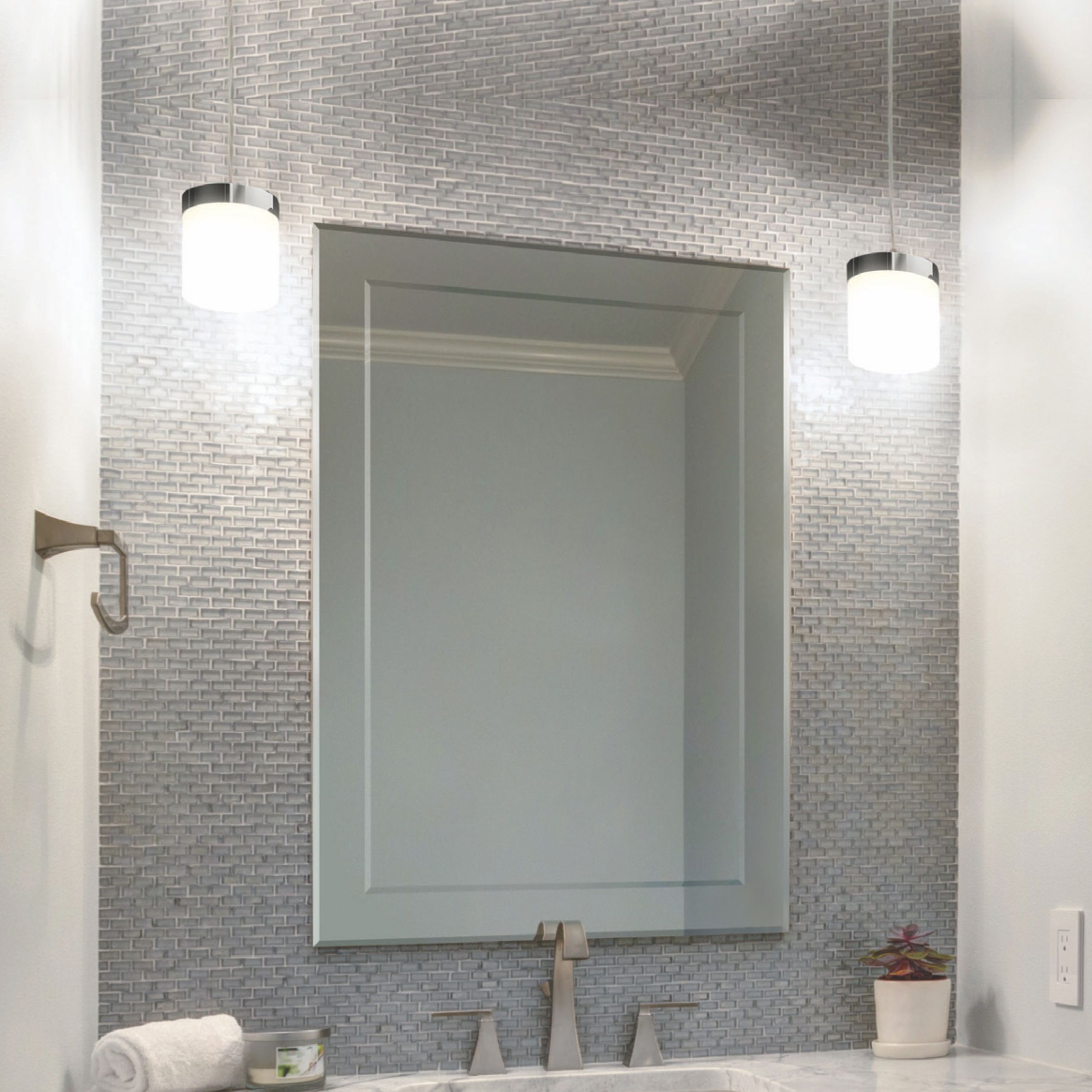 Eva Mirrors with Mirrored Sides