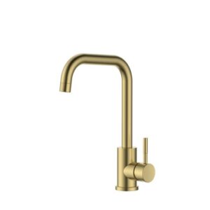 Alfred Victoria Brushed Brass Kitchen Sink Mixer