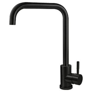 Alfred Victoria Matt Black Kitchen Sink Mixer