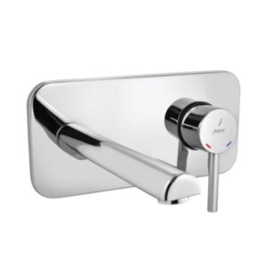 2 Hole Wall Mounted Basin Mixer
