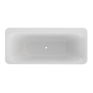 Laguna Free Standing Bathtub 1800x800x440/580mm With Built-In Overflow, Pop-Up Waste
