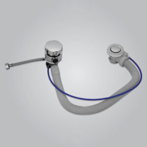 Drain Pipe 800mm With Overflow & Filler For Kubix, Alive, Fonte, Vignette Prime & Fusion