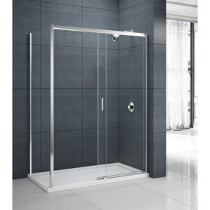 Mbox Sliding Shower Door with optional Side Panel
