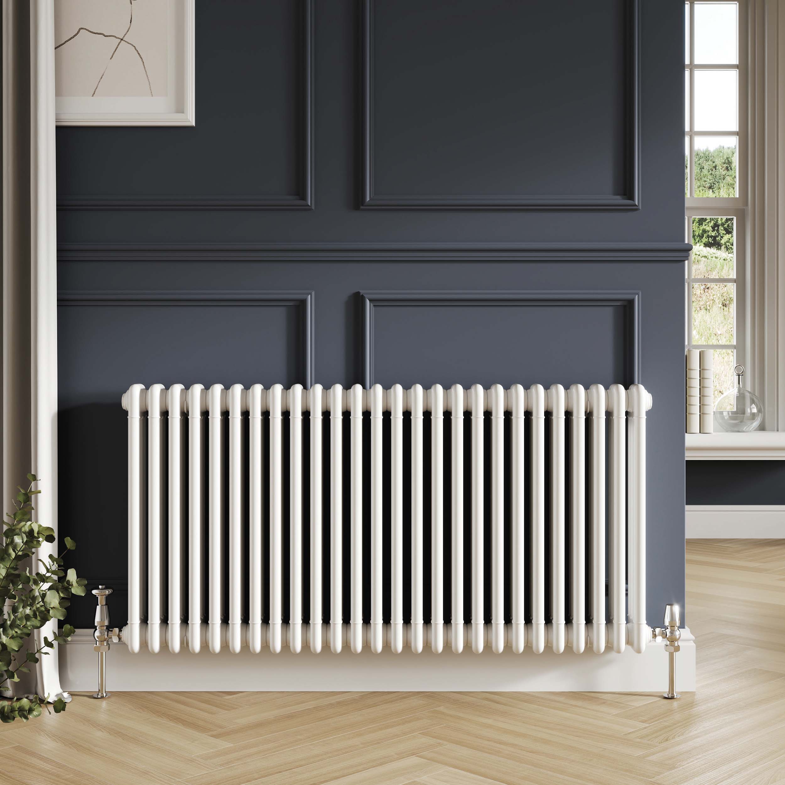 Column Radiator Feet Column Radiator 3 Column Anthracite Insertable Feet (Pair) - Image 2