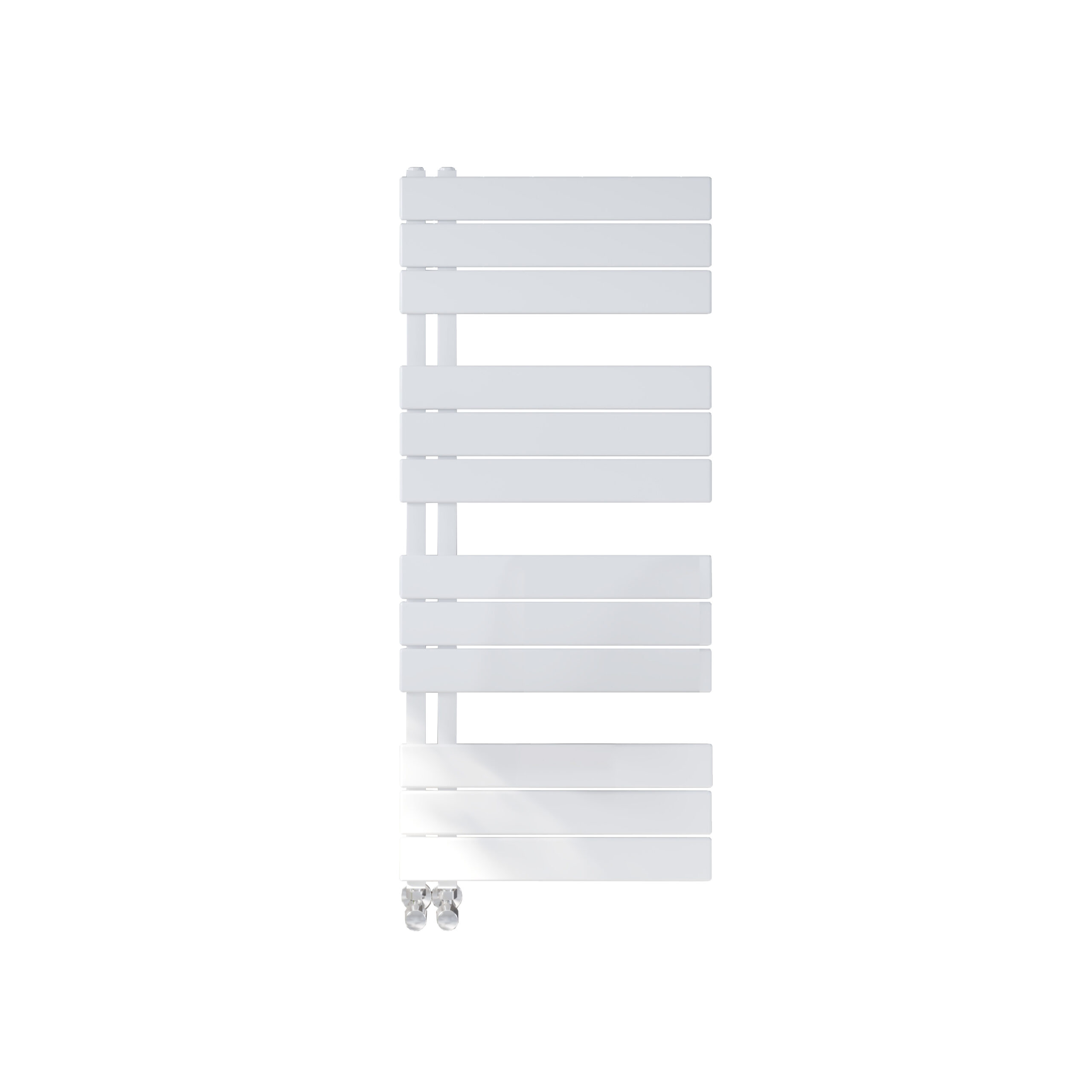 Stoke Towel Radiators Double Towel Rail 1150h x 500w x 106d - Image 4