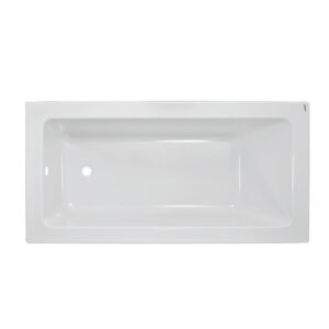 Fonte 1500x750x420mm Built-In Bath Tub With Powder Coated MS Frame