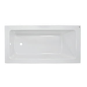 Fonte 1700x750x420mm Built-In Bath Tub With Powder Coated MS Frame