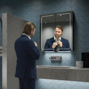 Mist LED Demisting, Aluminium Cabinets